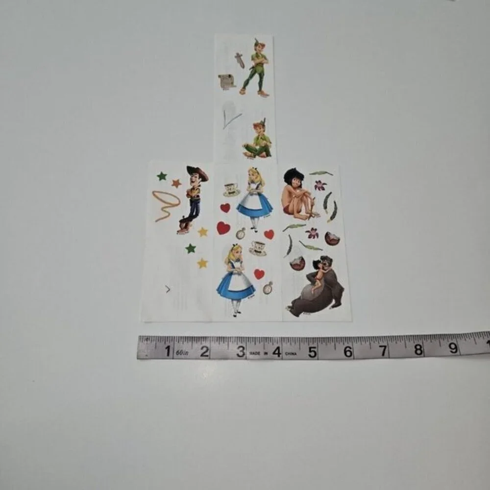 Creative Memories Disney Stickers Lot Alice Jungle Book Peter Pan Mickey Woody